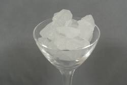 なめる氷砂糖ロックタイプグラスディスプレー