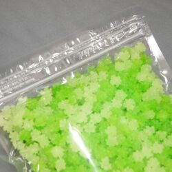 クリスタル若草金平糖500gジップロック付き